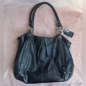 Coach Alexandra Leather Shoulder Bag